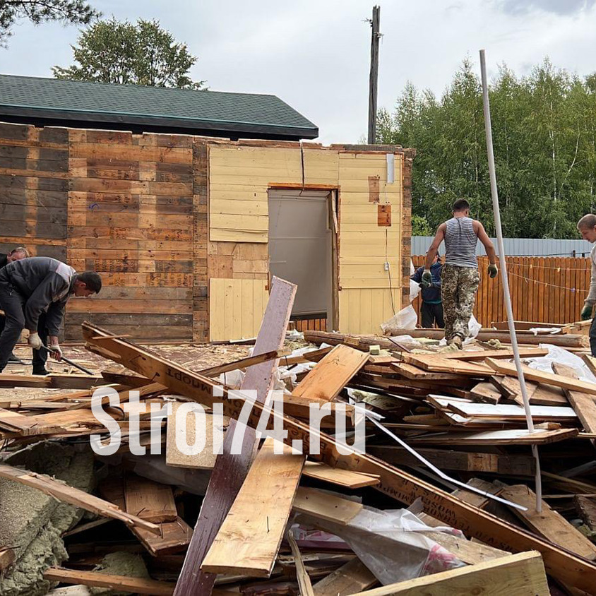 Демонтаж здании в Челябинске