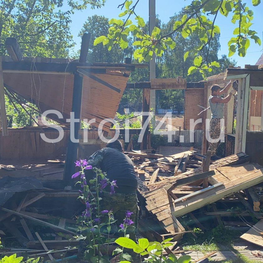 Демонтаж здании в Челябинске