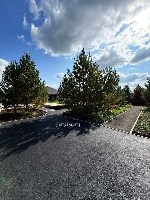 Асфальтирование тротуаров и дорожек в Челябинске Асфальтирование тротуаров и придомовой территории в Челябинске