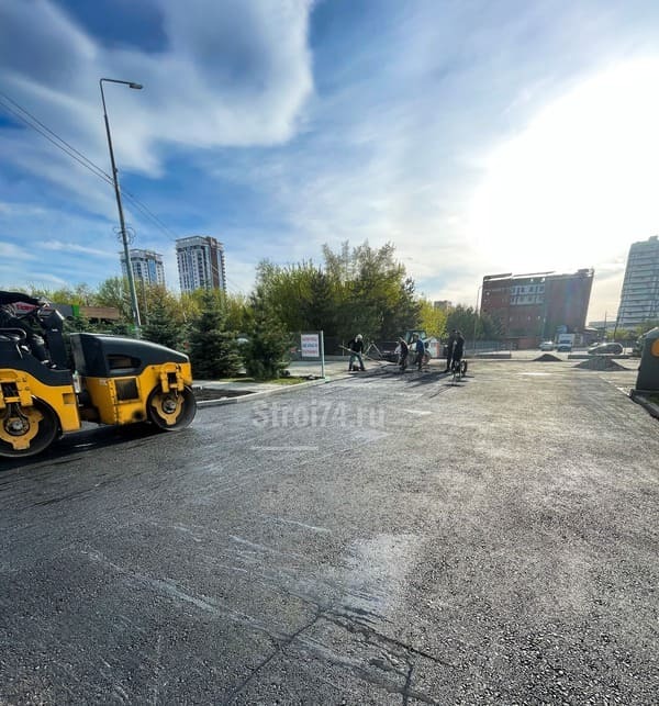 Асфальтирование дорог и проездов в Челябинске